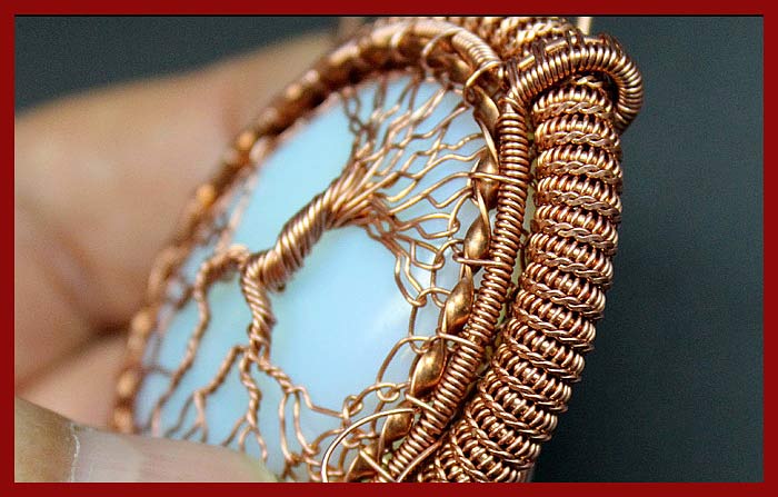 Wire Wrapping / Weaving Jewelry Making Book Weave Wrap Tutorial